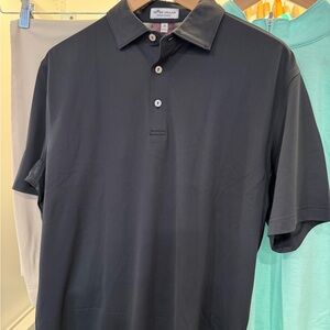 Peter Millar Men's Dark Polo Shirt
